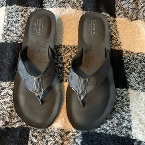 Coach Flip Flops